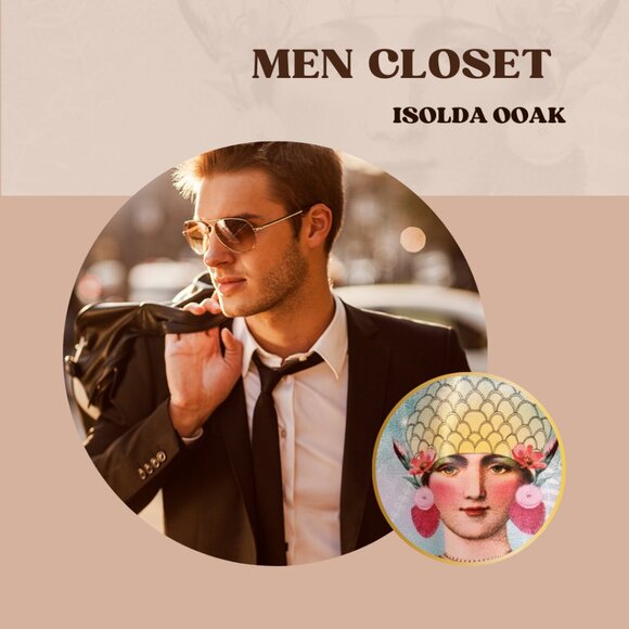 MEN CLOSE BY ISOLDA OOAK - Picture 1 of 1